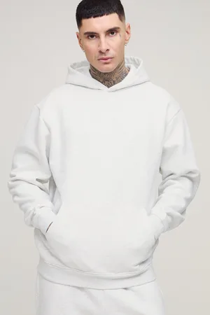 Boohoo Tall - Sweat à capuche oversize basique homme - - S