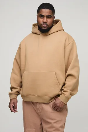 Boohoo Grande taille - Sweat à capuche oversize basique homme - - XXXL