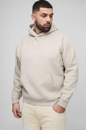 Boohoo Grande taille - Sweat à capuche à enfiler homme - - XXXL