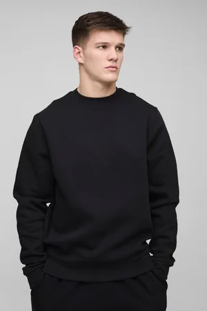 Boohoo Tall - Sweat basique épais à col ras du cou homme - - S