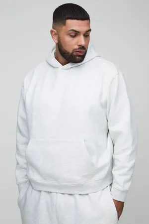 Boohoo Grande taille - Sweat à capuche oversize basique homme - - XXXL