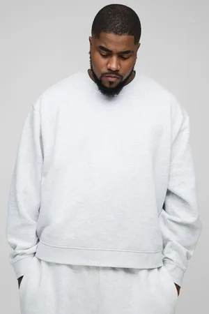Boohoo Grande taille - Sweat oversize basique homme - - XXXL