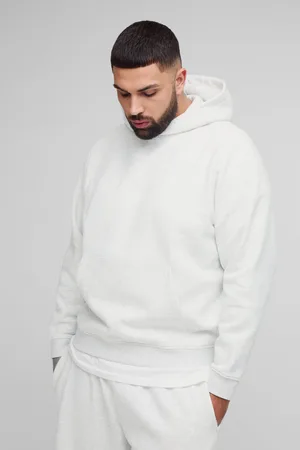 Boohoo Grande taille - Sweat à capuche à logo BM homme - - XXXL