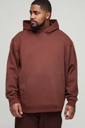 Boohoo Grande taille - Sweat à capuche oversize basique homme - - XXXL