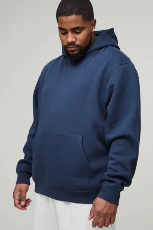 Boohoo Grande taille - Sweat à capuche basique à enfiler homme - - XXXL