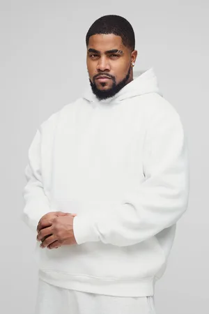 Boohoo Grande taille - Sweat à capuche basique à enfiler homme - - XXXL