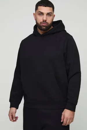 Boohoo Grande taille - Sweat à capuche basique à enfiler homme - - XXXL