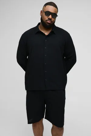 Boohoo Grande taille - Ensemble oversize avec short homme - - XXXL