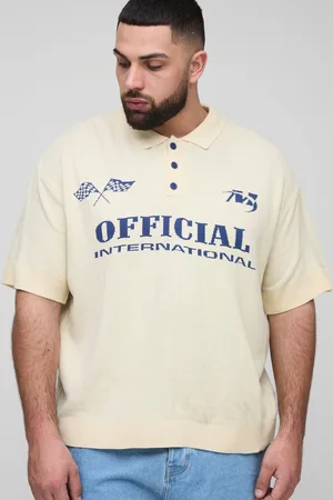 Boohoo Grande taille - Polo à manches courtes - Official homme - - 2XL