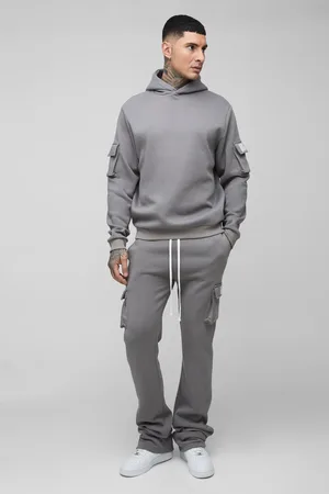 Boohoo Tall - Survêtement avec sweat à capuche homme - - S