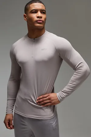 Boohoo Col ras-du-cou à col zippé - MAN Active homme - - 2XL