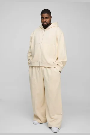 Boohoo Grande taille - Survêtement oversize épais style charpentier homme - - XXXL