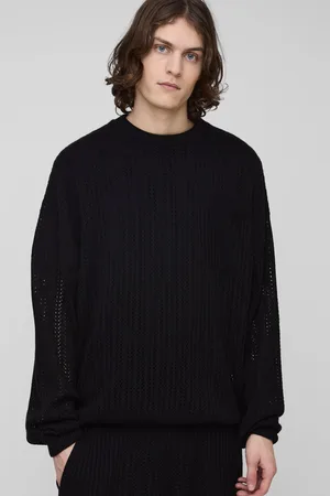 Boohoo Tall - Pull oversize à col ras du cou homme - - 2XL