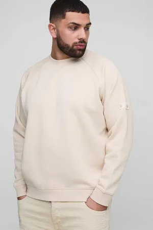 Boohoo Grande taille - Sweat à manches raglan homme - - XXXL