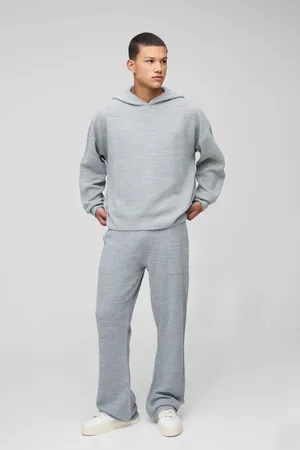 Boohoo Survêtement oversize en maille homme - - S