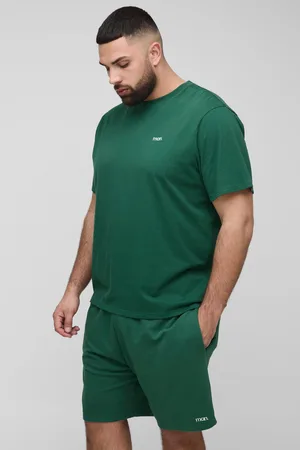 Boohoo Grande taille - Ensemble avec t-shirt et short - MAN homme - - 2XL