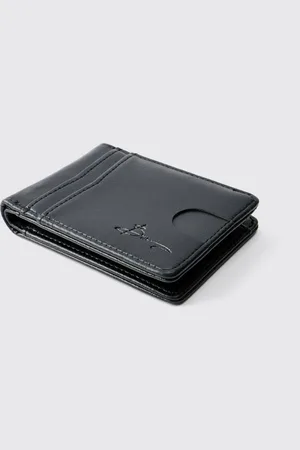 Boohoo Porte-cartes à logo gravé homme - - ONE SIZE
