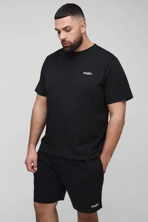 Boohoo Grande taille - Ensemble avec t-shirt et short - MAN homme - - 2XL
