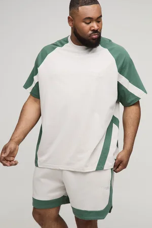 Boohoo Grande taille - Ensemble oversize color block - MAN homme - - XXXL