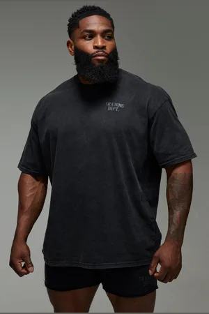 Boohoo T-shirt oversize délavé à slogan - MAN Active homme - - S