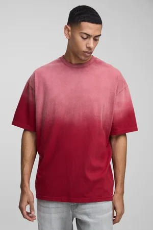 Boohoo T-shirt oversize délavé à col ras-du-cou homme - - M