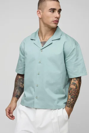 Boohoo Chemise oversize imprimée à manches courtes homme - - S