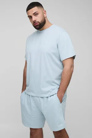 Boohoo Grande taille - Ensemble avec t-shirt et short - MAN homme - - 2XL