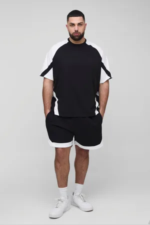 Boohoo Grande taille - Ensemble oversize color block - MAN homme - - XXXL