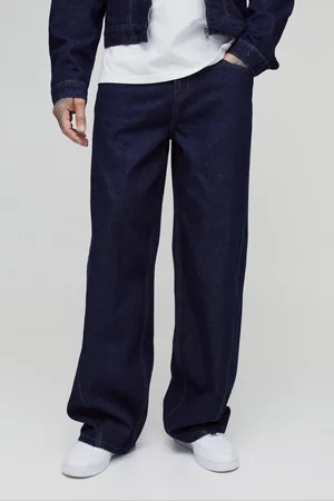 Boohoo Tall - Jean baggy à coutures contrastantes homme - - 30