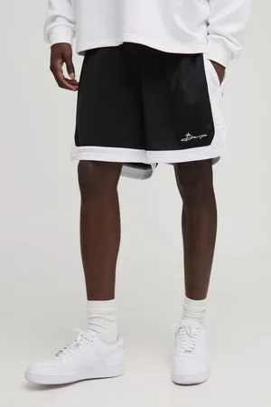 Boohoo Short de sport oversize à logo signature homme - - S