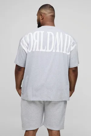 Boohoo Grande taille - Ensemble oversize à coutures apparentes homme - - 2XL