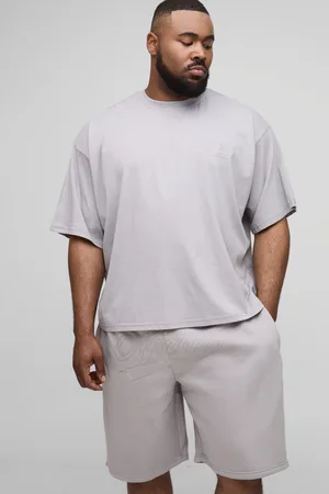 Boohoo Grande taille - Ensemble oversize à coutures contrastantes - Official homme - - 2XL