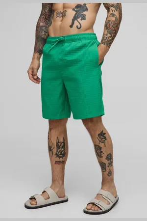 Boohoo Short de bain long déchiré homme - - S