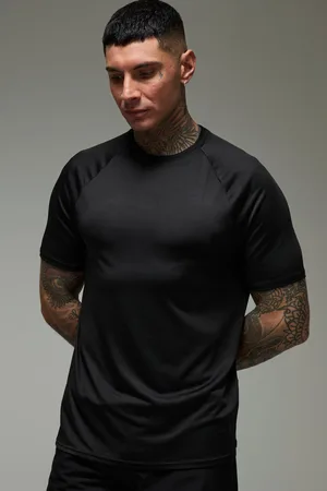 Boohoo Tall - T-shirt de sport léger à manches raglan - MAN Active homme - - 2XL