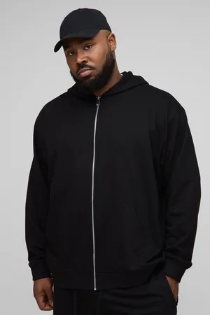 Boohoo Grande taille - Sweat à capuche oversize basique homme - - 2XL