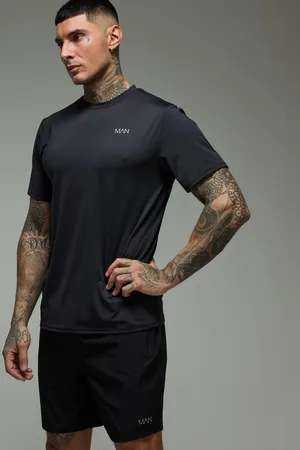 Boohoo Tall - T-shirt de sport droit imprimé - MAN Active homme - - 2XL