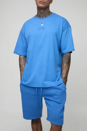 Boohoo Tall - Ensemble oversize à imprimé Worldwide homme - - 2XL