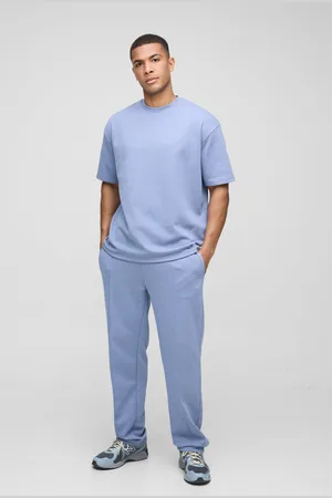 Boohoo Survêtement oversize avec t-shirt et jogging homme - - S