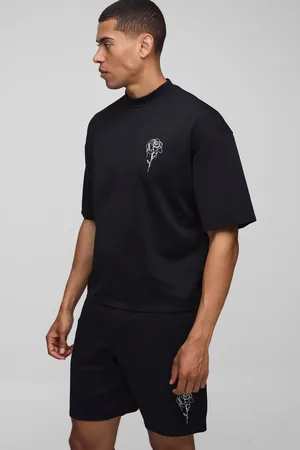 Boohoo Ensemble oversize fleuri homme - - S