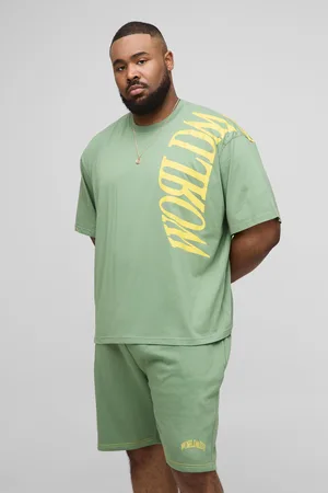 Boohoo Grande taille - Ensemble oversize à coutures apparentes homme - - 2XL