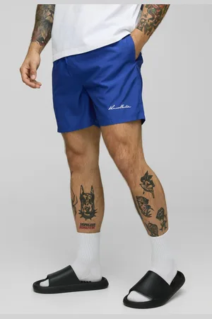 Boohoo Short de bain large mi-long homme - - S