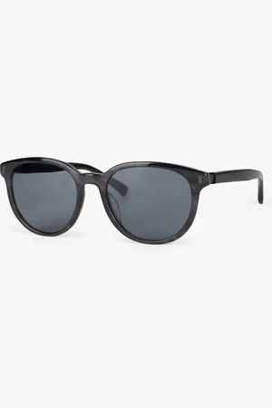 Brooks Brothers Lunettes de soleil rondes noires