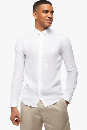 Brooks Brothers Chemise sport Milano Slim-fit en lin
