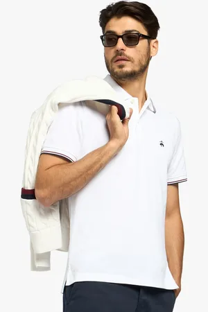 Brooks Brothers Polo Tennis Golden Fleece en Piqué de Coton Stretch