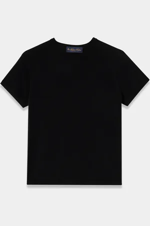 Brooks Brothers Pull Manches Courtes en Laine Mérinos