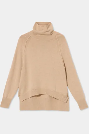 Brooks Brothers Pull Col Roulé Oversize en Cachemire