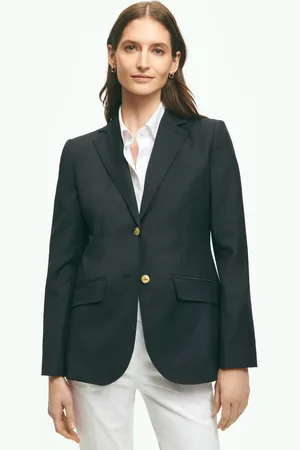 Brooks Brothers Blazer en Laine avec Boutons Dorés