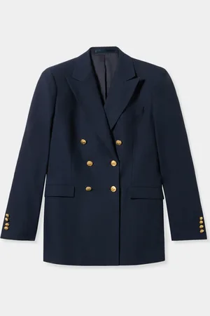 Brooks Brothers Blazer Double-Breasted en Laine Hopsack
