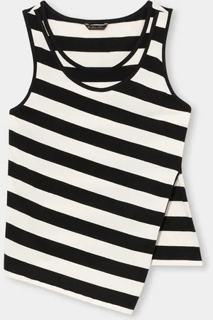 Brooks Brothers Top Slim Fit à Rayures avec Logo Brodé en Jersey