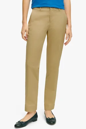 Brooks Brothers Chino beige en coton stretch